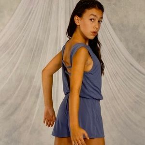 Open Back Jersey Romper by Balera